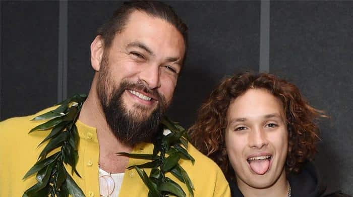 jason with his son