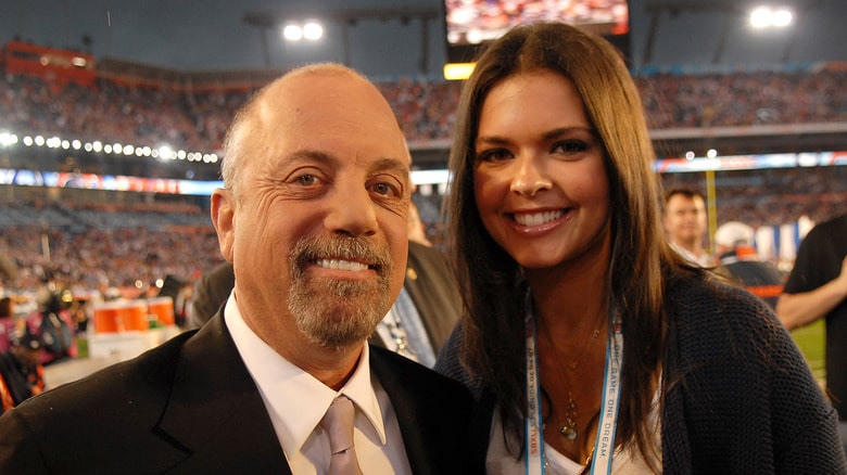 katie lee and Billy Joel at Stadium.