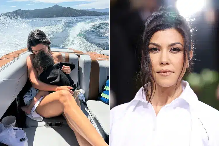 Kourtney Kardashian.