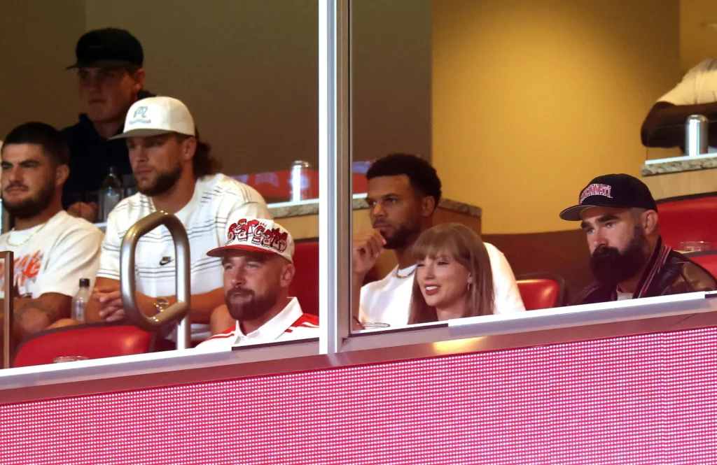 Taylor Swift and Travis Kelce made their triumphant return to Kansas City’s Arrowhead Stadium. 