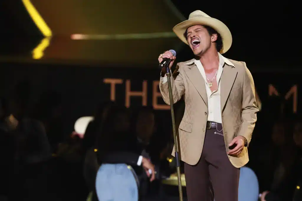 Bruno Mars received 11 including two for video of the year.