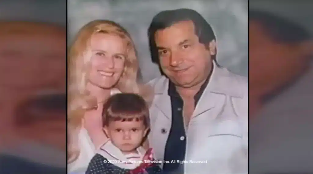 Judith Barsi with parents Maria and József.