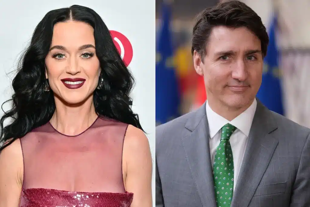  Katy Perry and Justin Trudeau