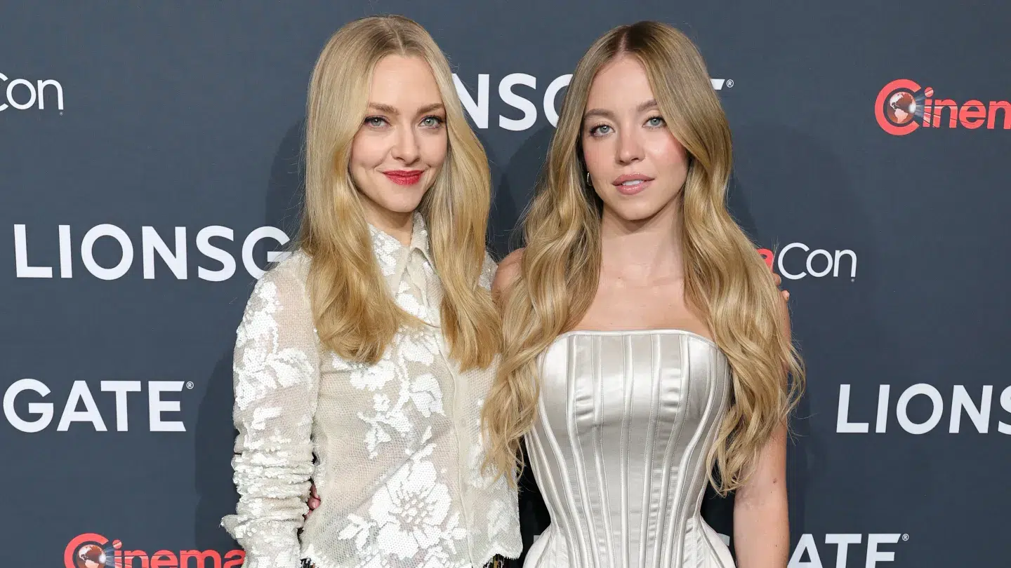 Sydney Sweeney and Amanda Seyfried.