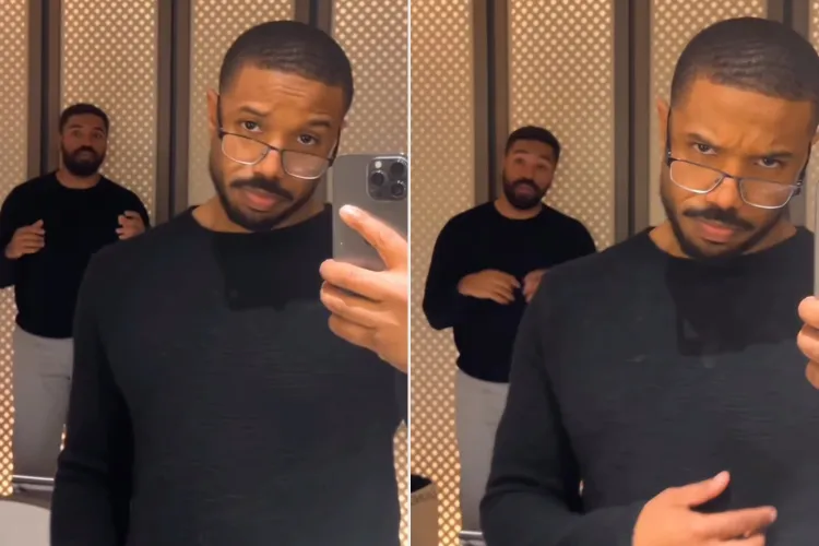 Michael B. Jordan Impression of Jordan Howlett.