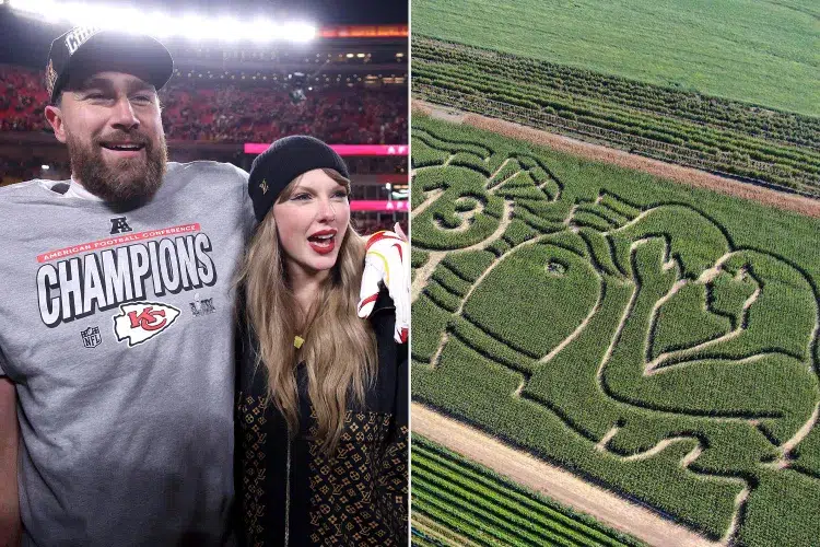 Kansas City’s 'Enchanted' Corn Maze Celebrates Taylor Swift & Travis Kelce's Engagement – A Love Story in the Fields!